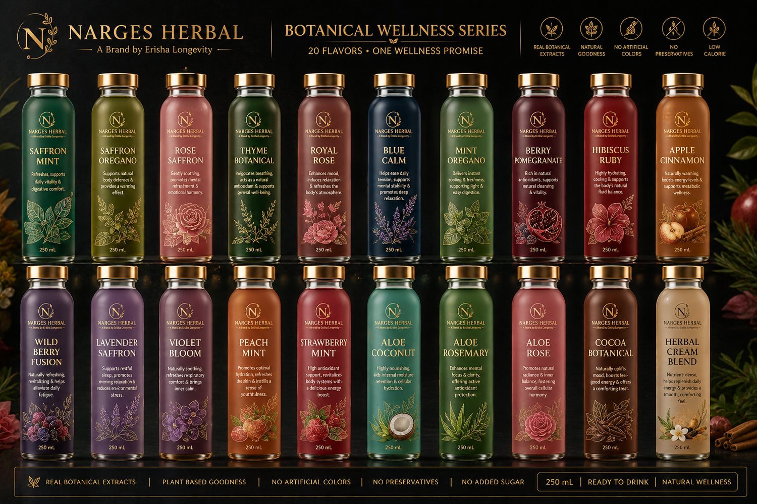 Botanical Wellness Series — twenty flavours