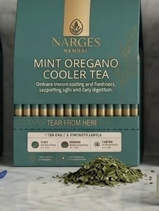 Mint Oregano Cooler Tea
