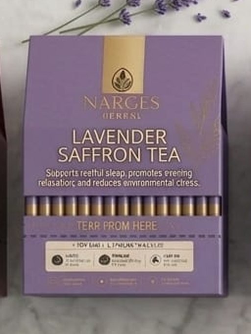Lavender Saffron Tea
